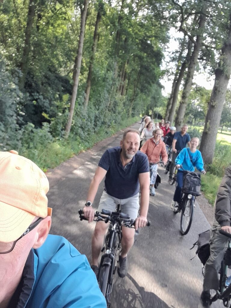Op de fiets naar Kasteel Nijenhuis